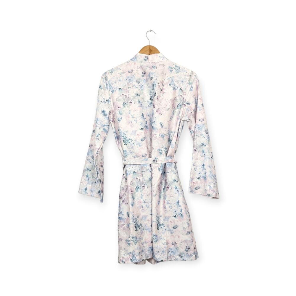 NWT Hotel Collection Classic Floral Kimono Robe Size S/M - Picture 2 of 6